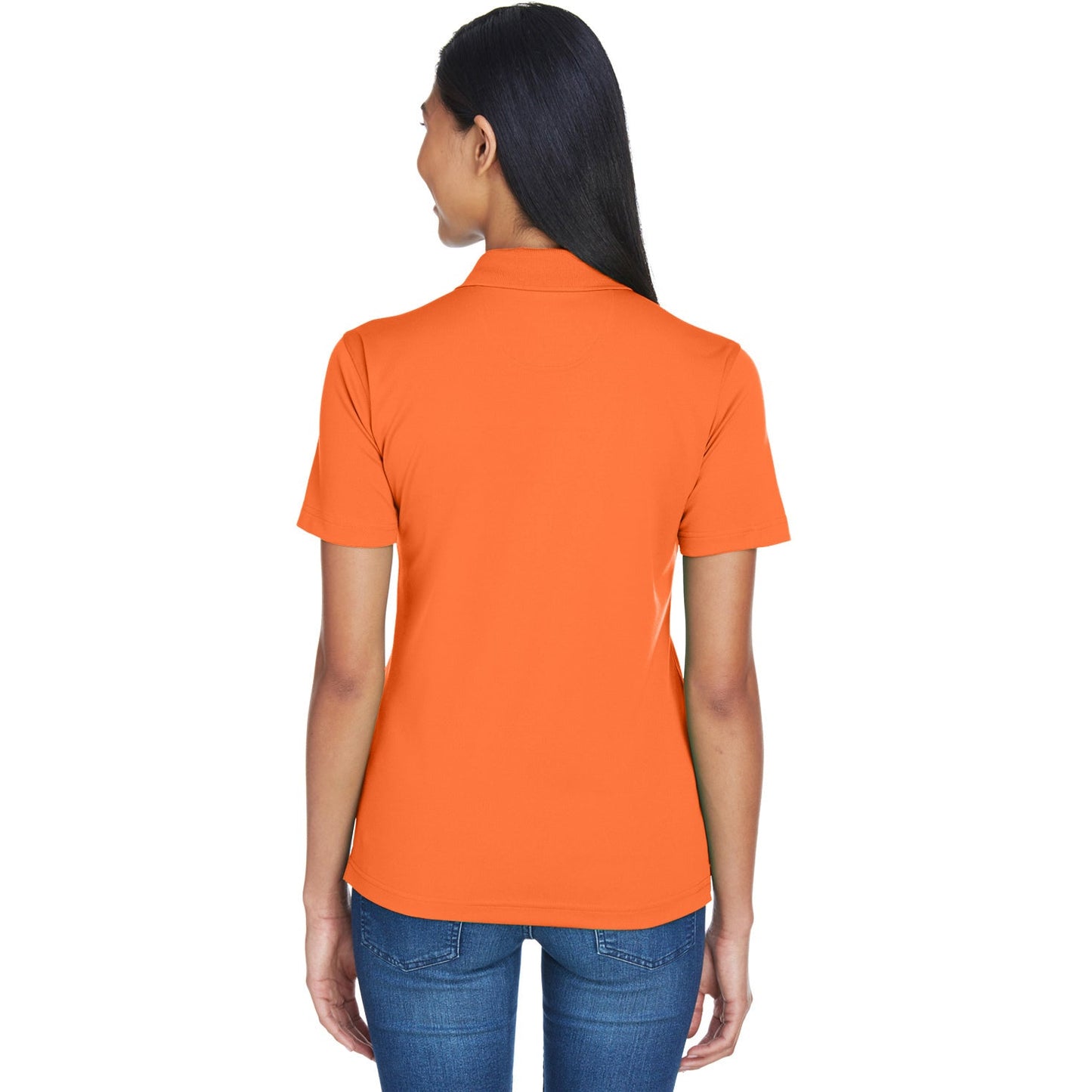 Black Polo Shirt - UltraClub - Moisture-Wicking