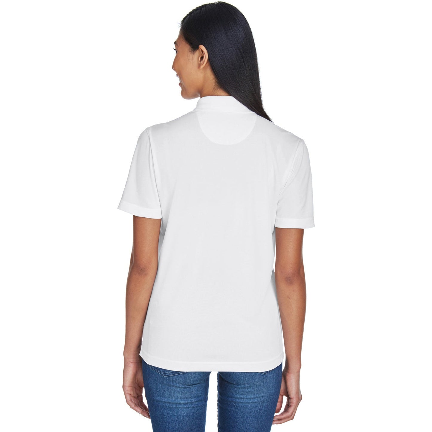 Black Polo Shirt - UltraClub - Moisture-Wicking