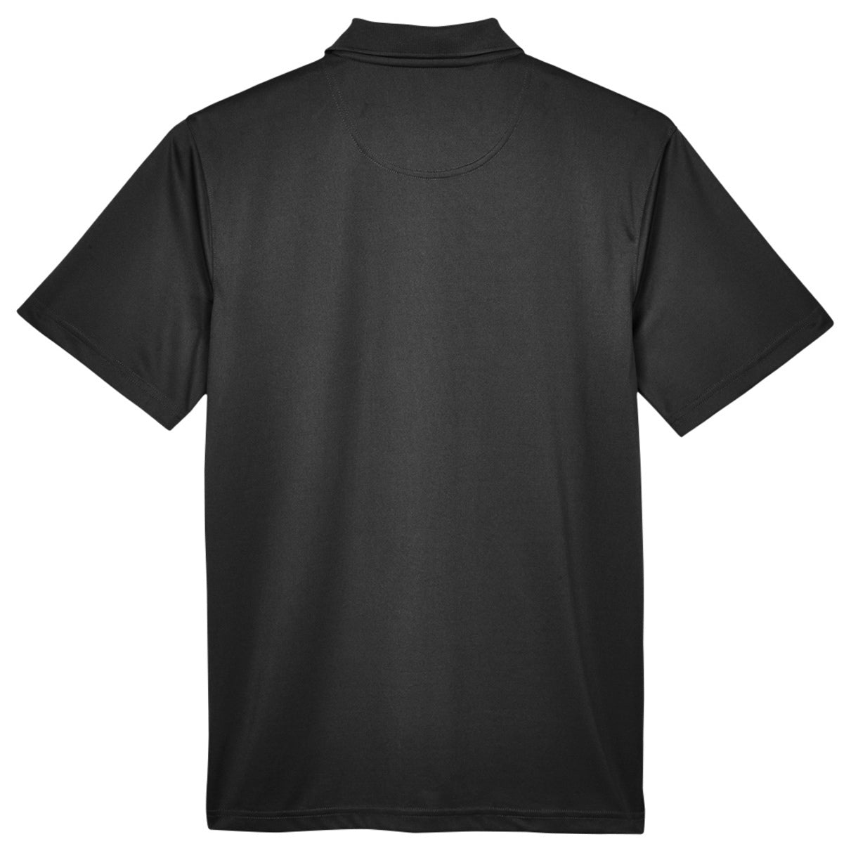 Black Polo Shirt - UltraClub - Moisture-Wicking Fabric