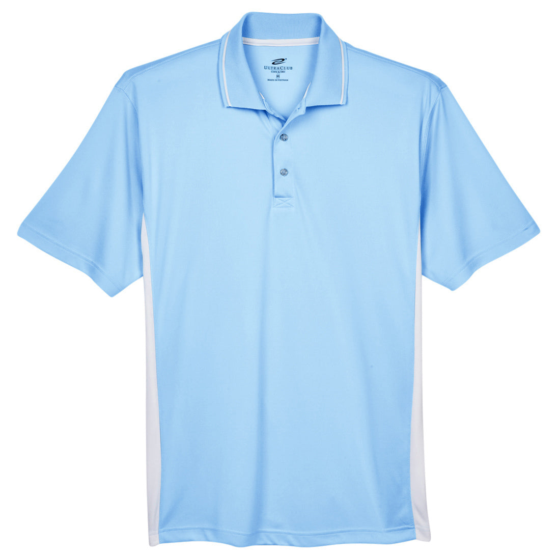 Black/Red Polo Shirt - UltraClub - Cool & Dry Design