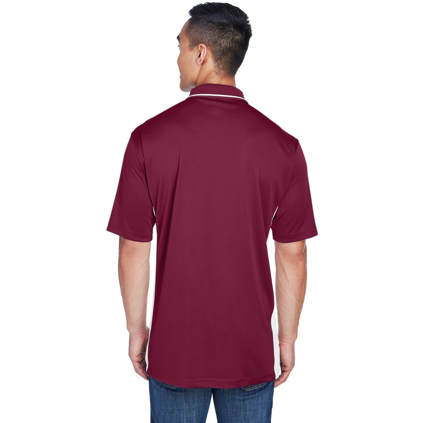 Black/Red Polo Shirt - UltraClub - Cool & Dry Design
