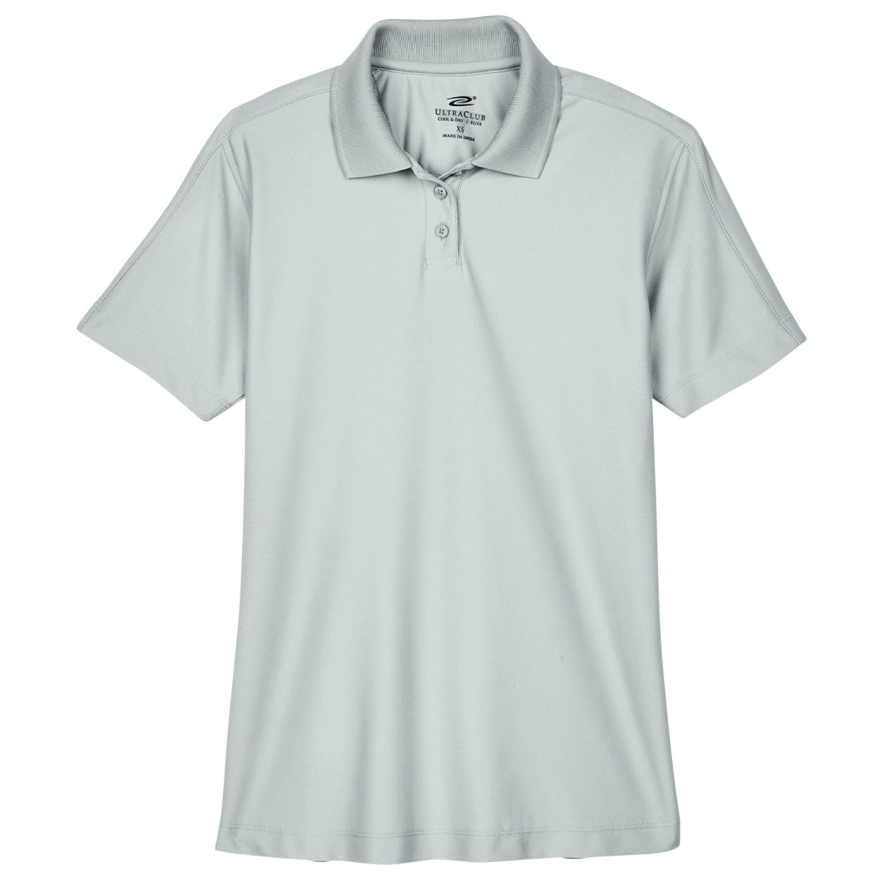Black Polo Shirt - UltraClub - Cool & Dry Fabric