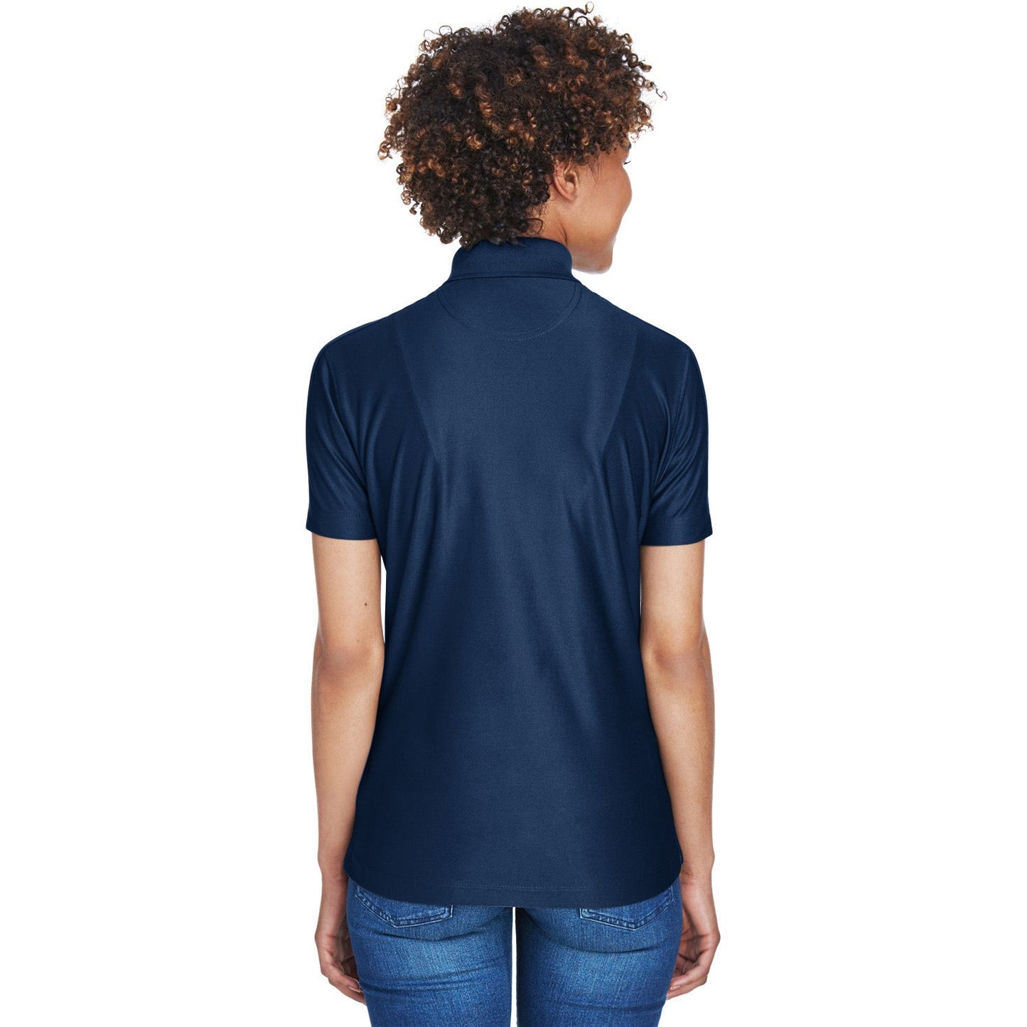 Black Polo Shirt - UltraClub - Cool & Dry Fabric