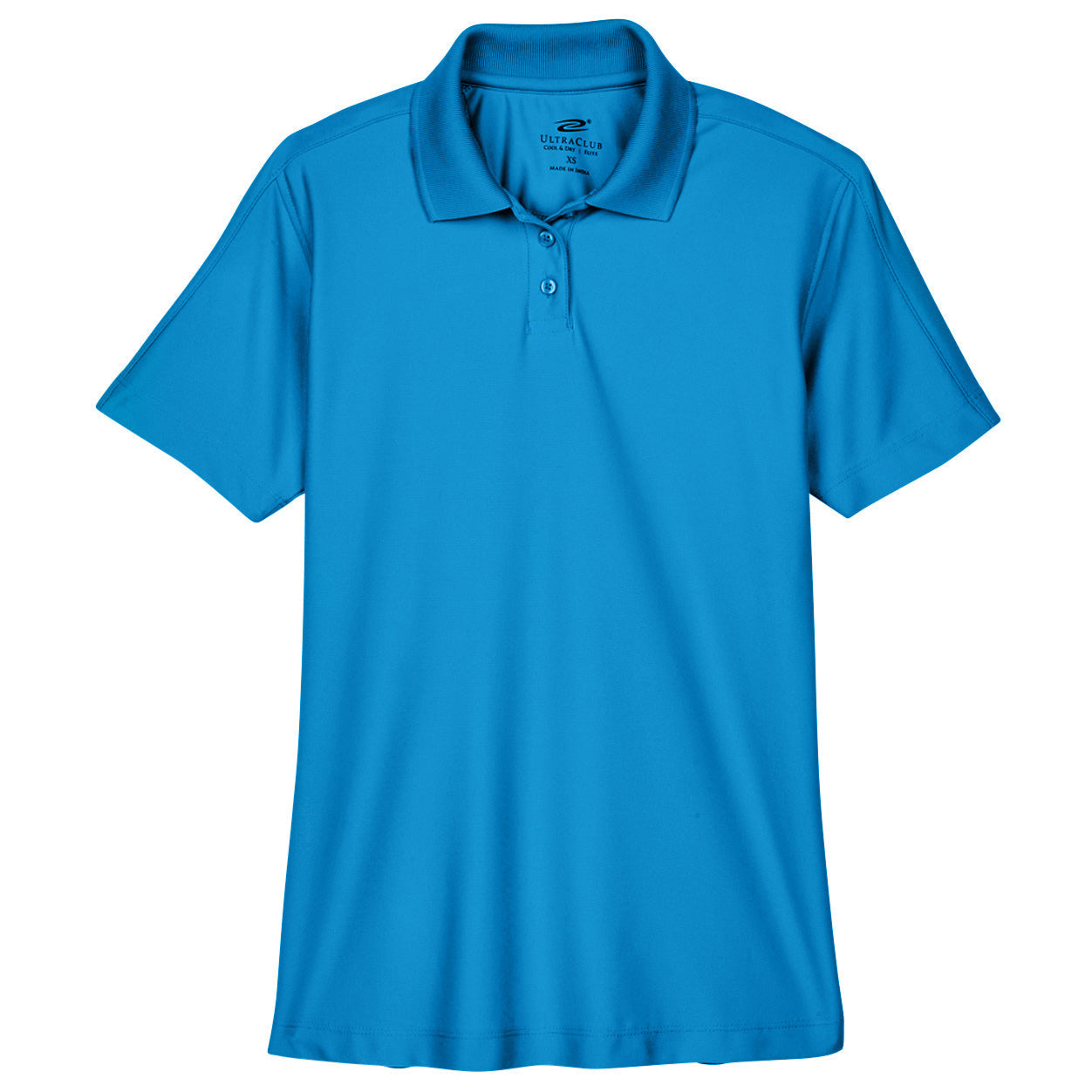 Black Polo Shirt - UltraClub - Cool & Dry Fabric