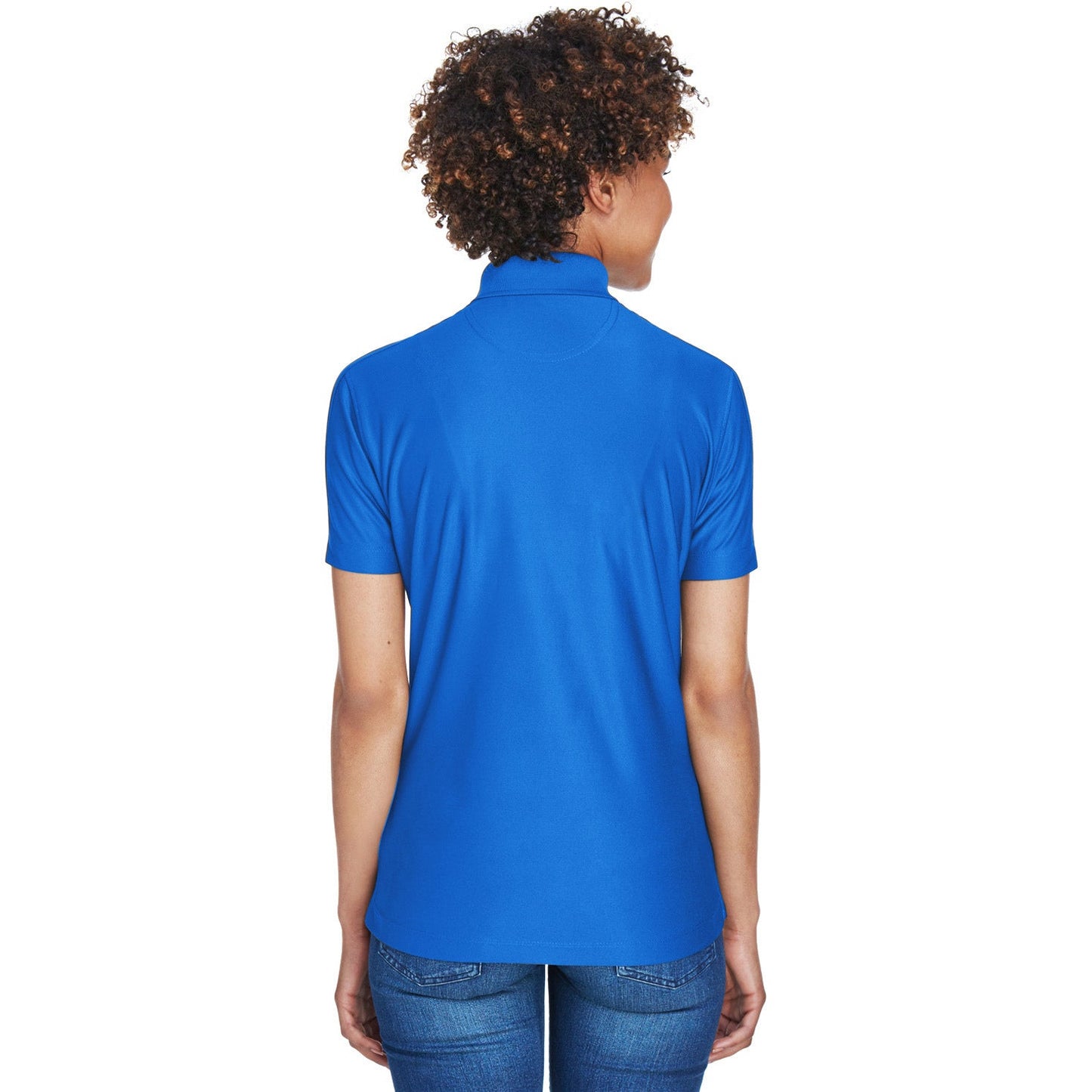 Black Polo Shirt - UltraClub - Cool & Dry Fabric