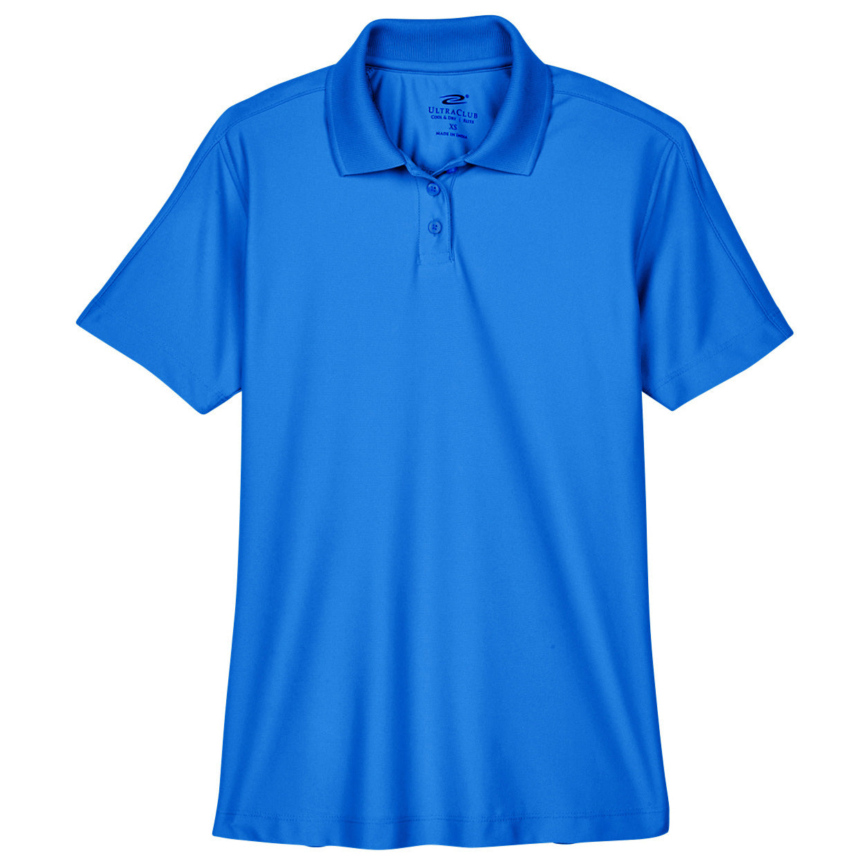 Black Polo Shirt - UltraClub - Cool & Dry Fabric