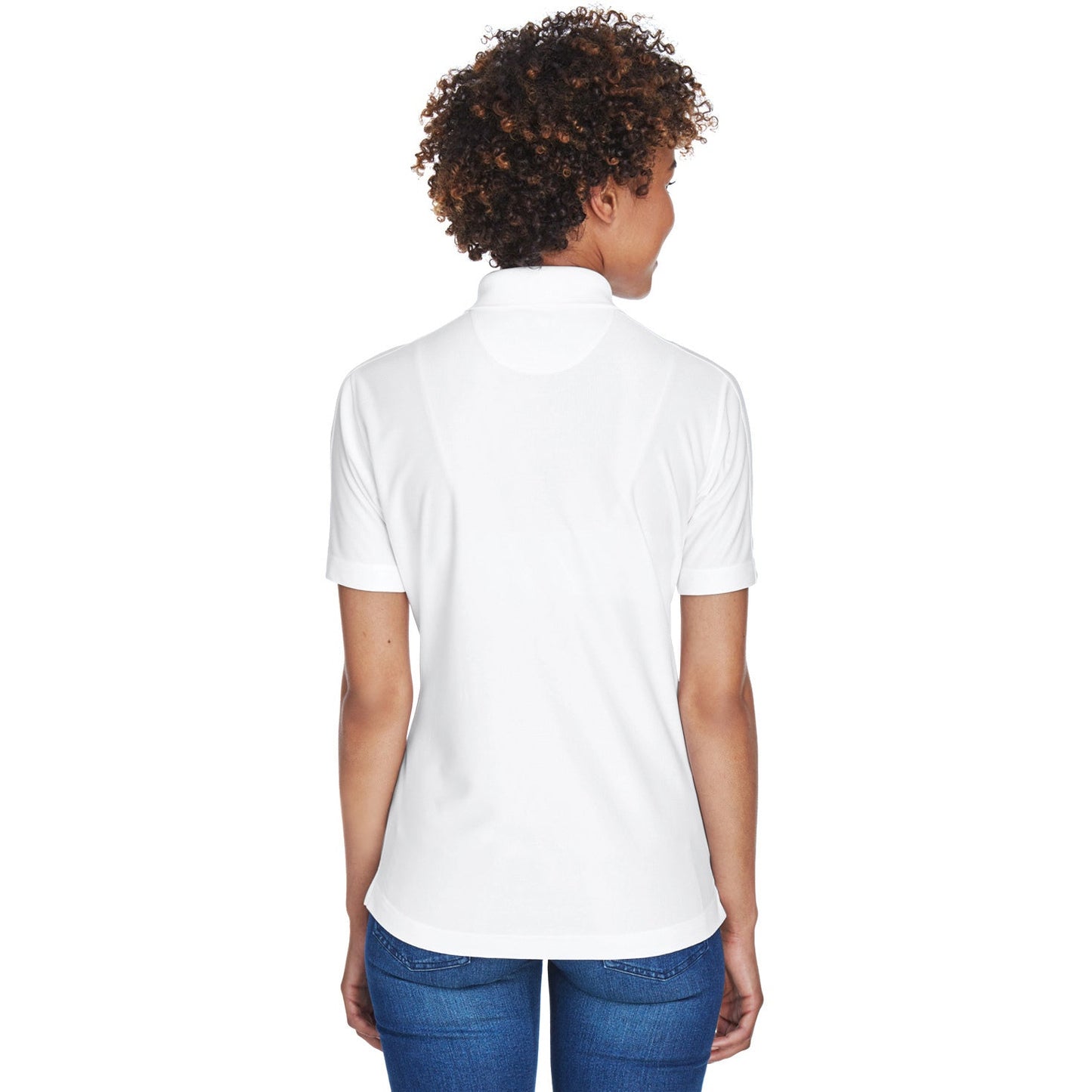 Black Polo Shirt - UltraClub - Cool & Dry Fabric