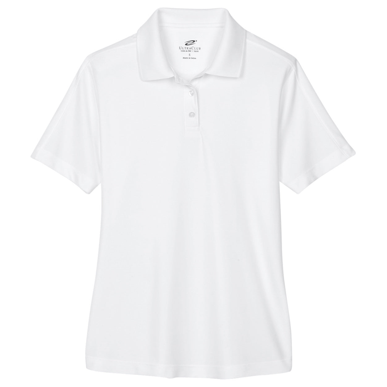 Black Polo Shirt - UltraClub - Cool & Dry Fabric