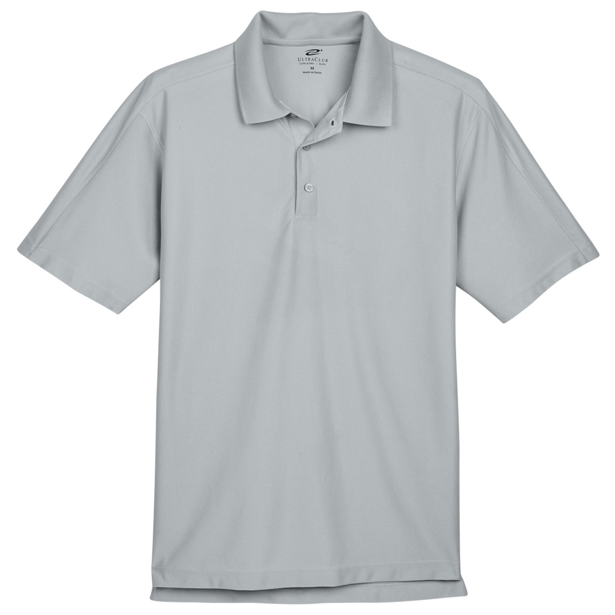 Black Polo Shirts - UltraClub - Moisture-Wicking Fabric