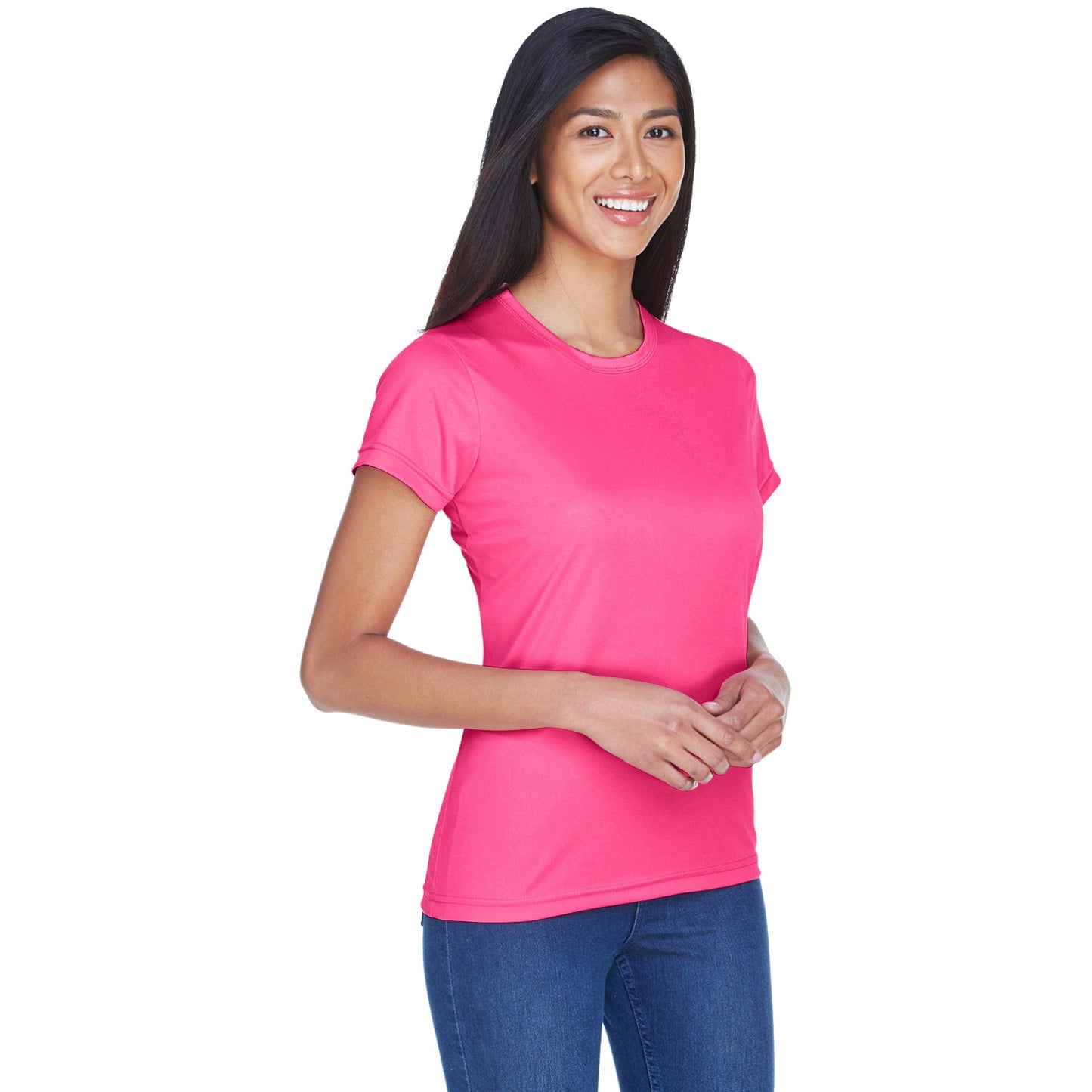 Black Performance T-Shirt - UltraClub - Moisture-Wicking