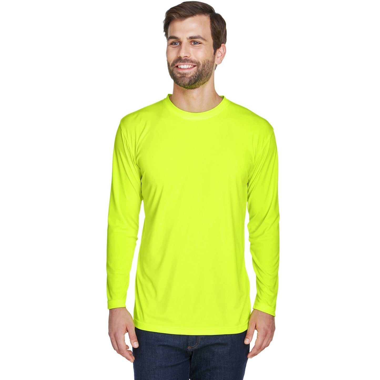 Black T-Shirts - UltraClub - Moisture-Wicking Fabric