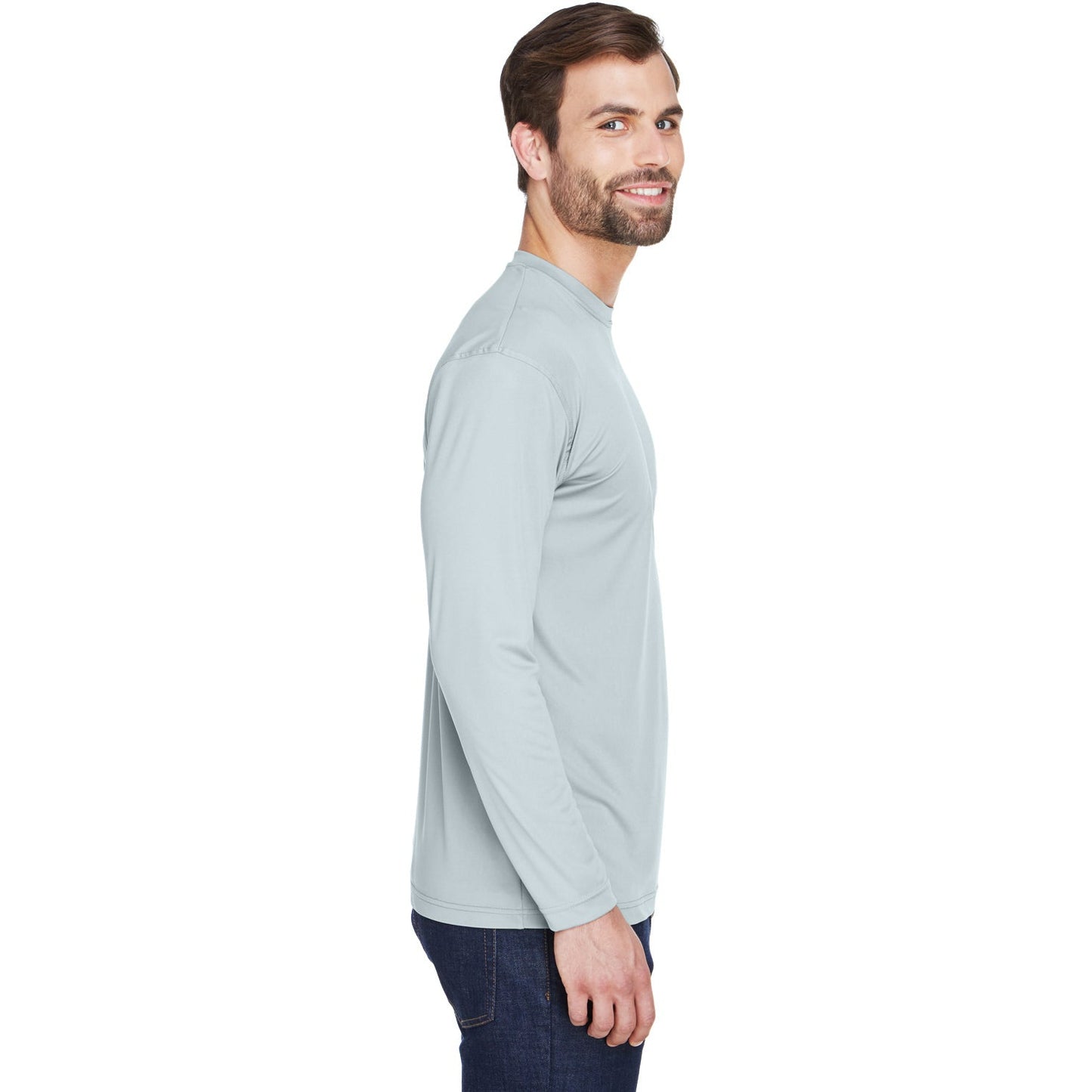 Black T-Shirts - UltraClub - Moisture-Wicking Fabric