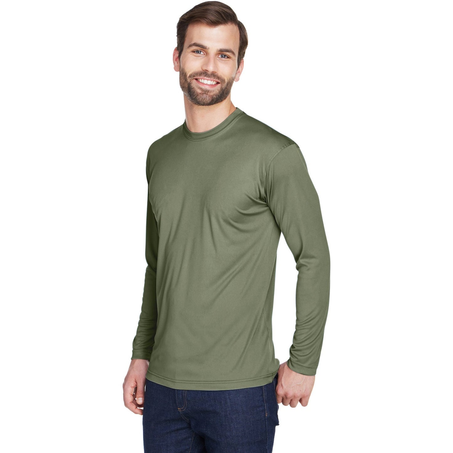 Black T-Shirts - UltraClub - Moisture-Wicking Fabric
