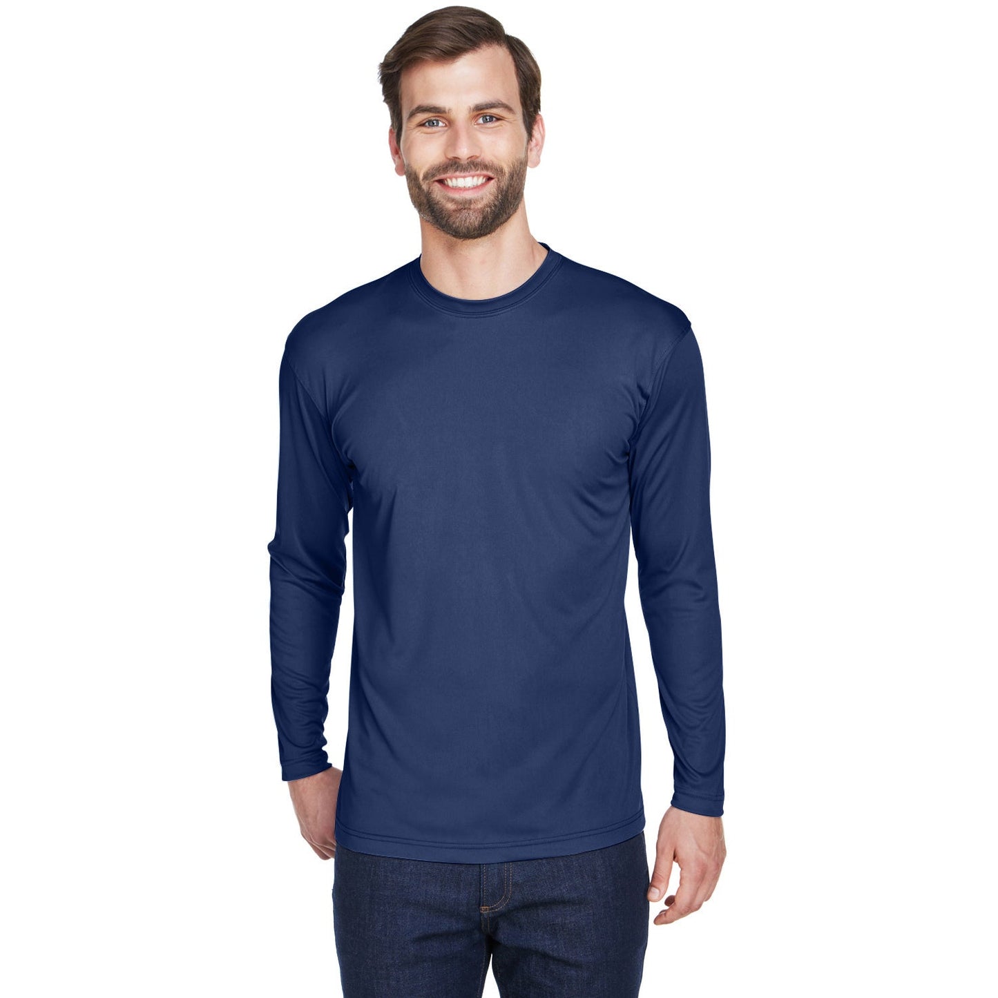 Black T-Shirts - UltraClub - Moisture-Wicking Fabric