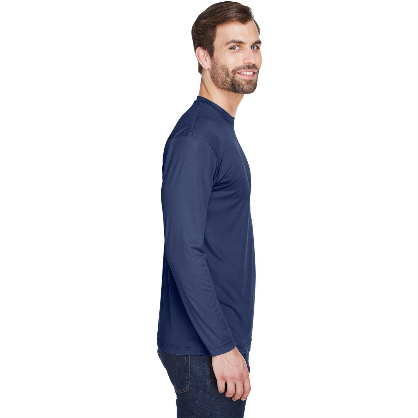 Black T-Shirts - UltraClub - Moisture-Wicking Fabric