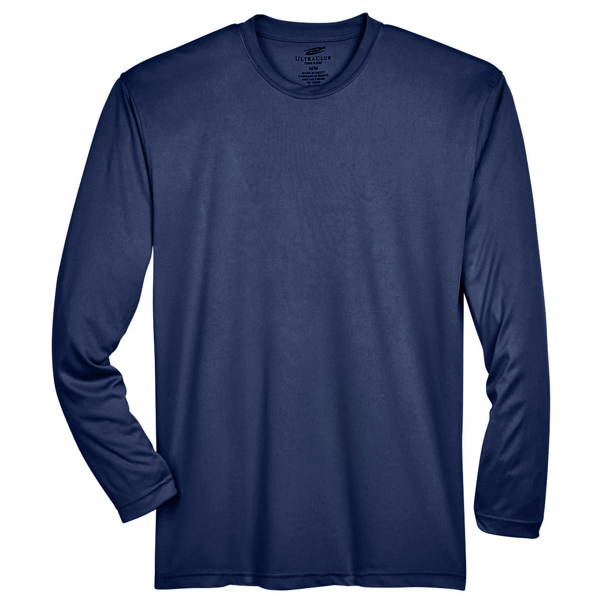 Black T-Shirts - UltraClub - Moisture-Wicking Fabric