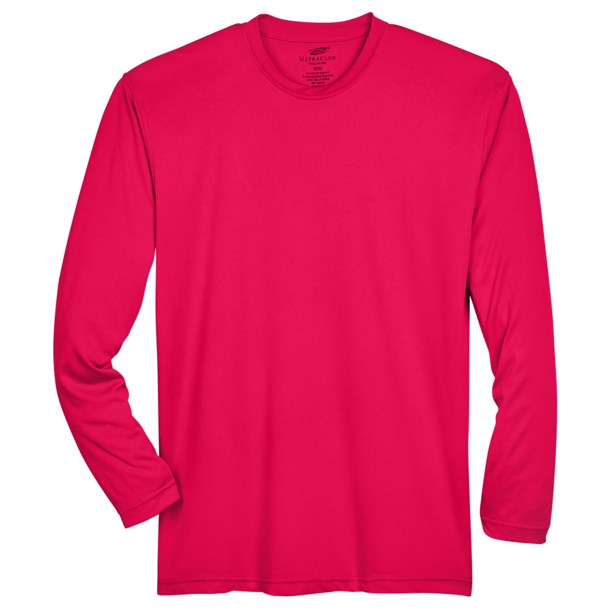 Black T-Shirts - UltraClub - Moisture-Wicking Fabric