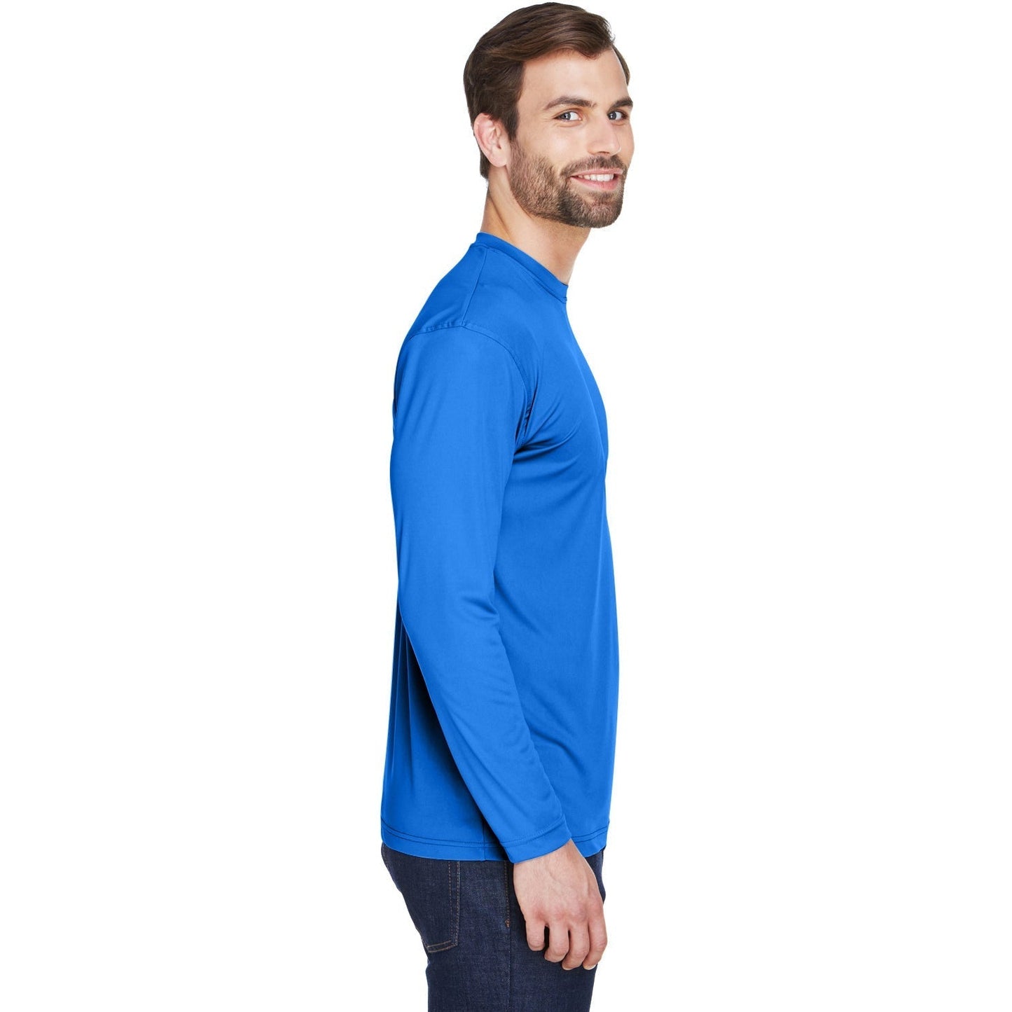 Black T-Shirts - UltraClub - Moisture-Wicking Fabric