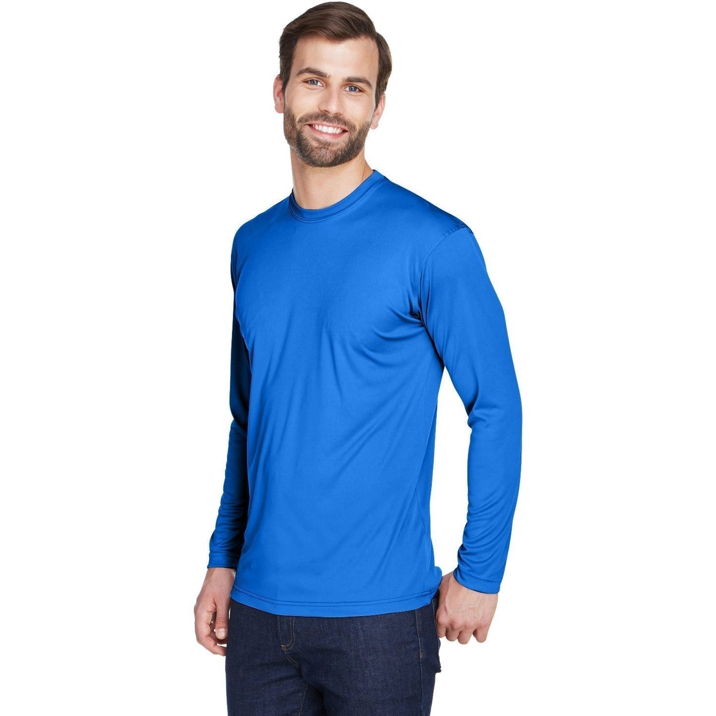 Black T-Shirts - UltraClub - Moisture-Wicking Fabric