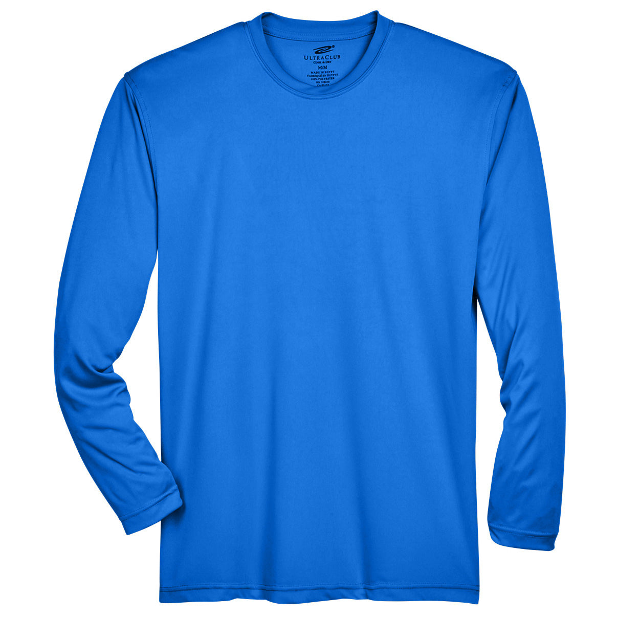 Black T-Shirts - UltraClub - Moisture-Wicking Fabric