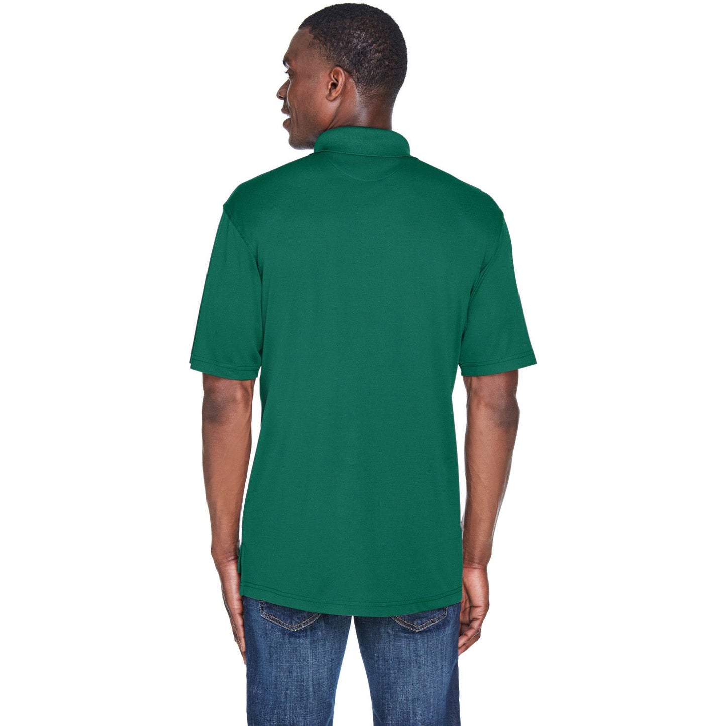 Black Polo Shirt - UltraClub - Cool Dry Fabric