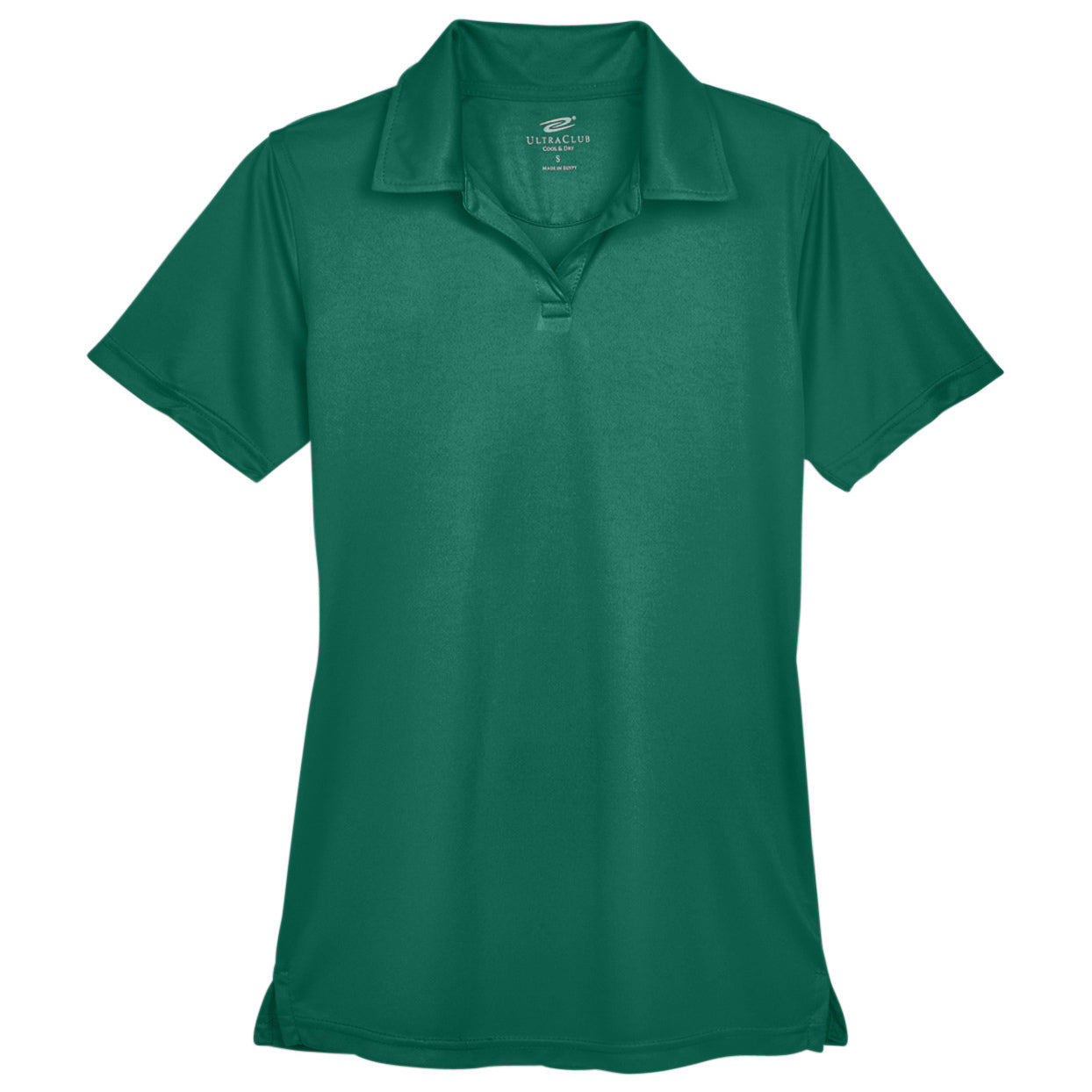 Black Polo Shirt - UltraClub - Moisture-Wicking