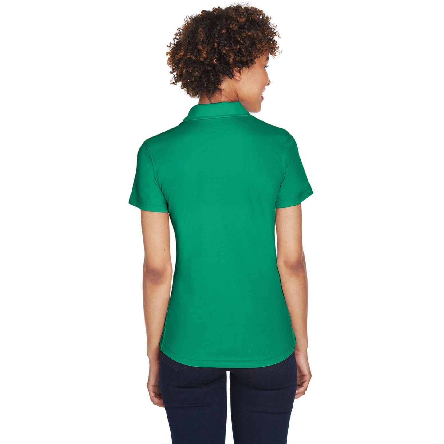 Black Polo Shirt - UltraClub - Moisture-Wicking