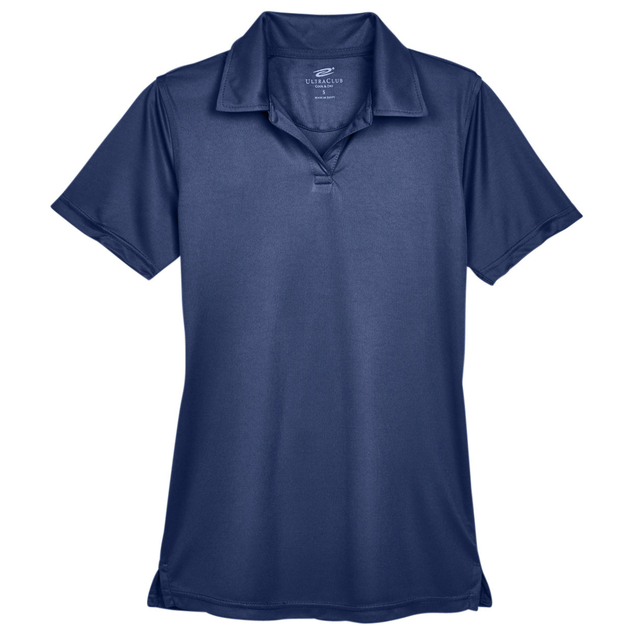 Black Polo Shirt - UltraClub - Moisture-Wicking