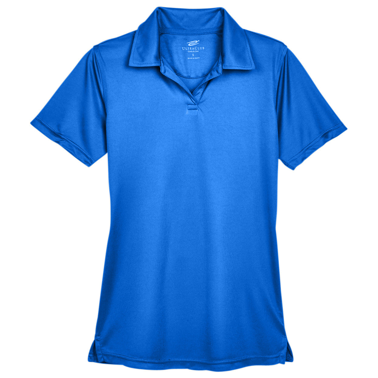Black Polo Shirt - UltraClub - Moisture-Wicking