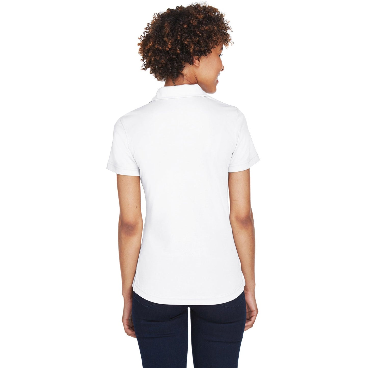 Black Polo Shirt - UltraClub - Moisture-Wicking