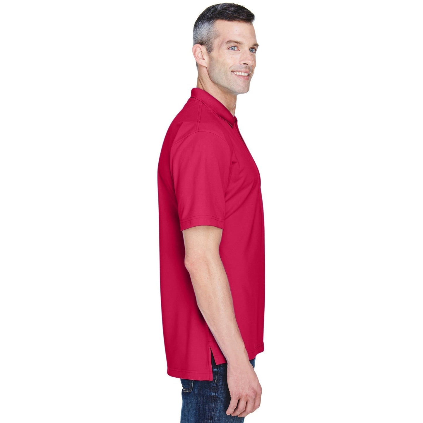 Black Polo Shirt - UltraClub - Cool & Dry Performance