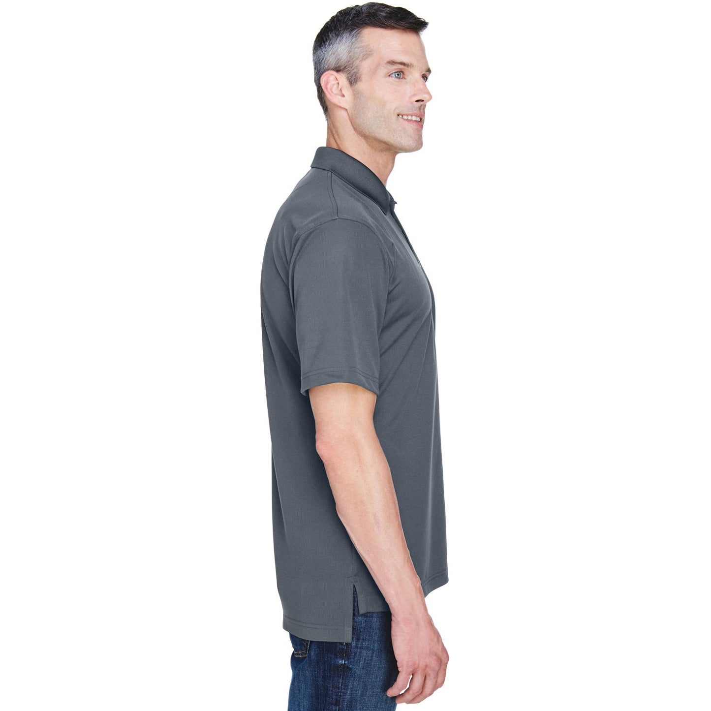 Black Polo Shirt - UltraClub - Cool & Dry Performance