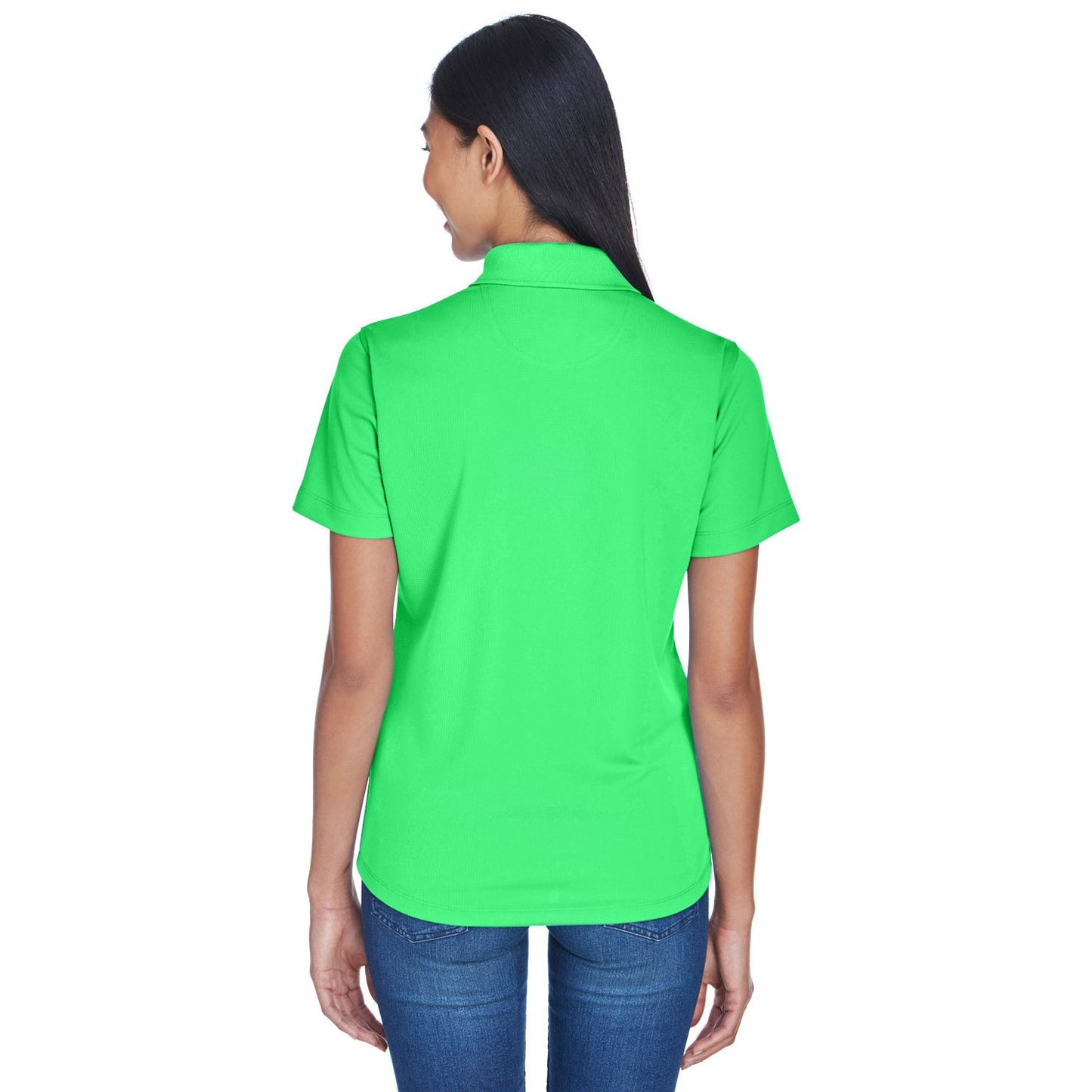 Black Polo Shirt - UltraClub - Moisture-Wicking Quality
