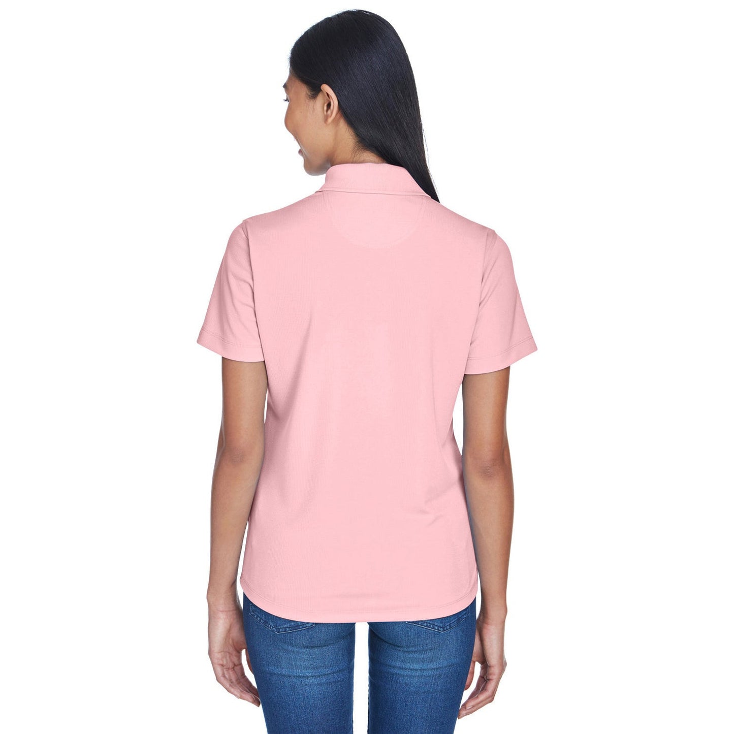 Black Polo Shirt - UltraClub - Moisture-Wicking Quality