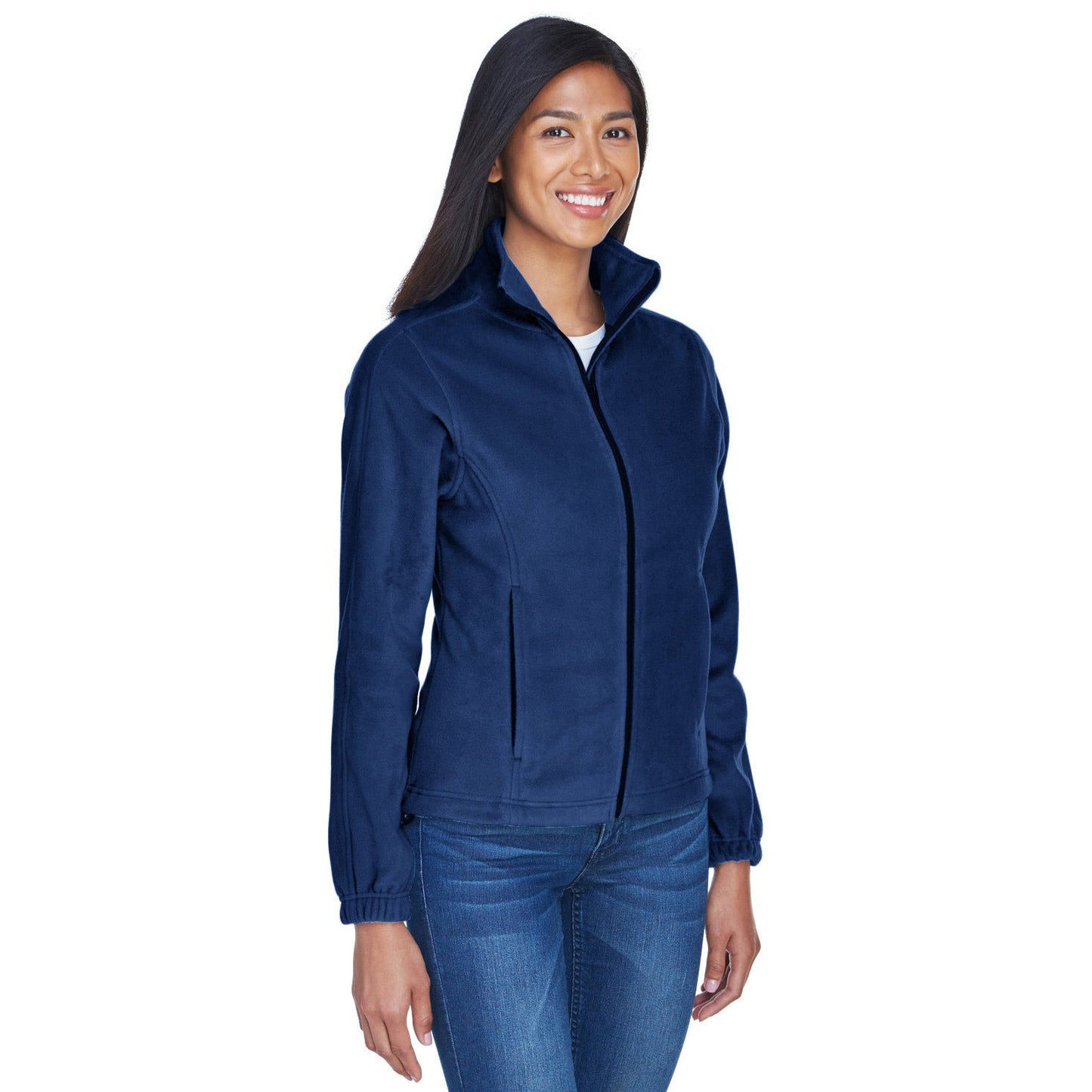 Black Jackets | Cozy Fleece Jacket - UltraClub - Pill-Resistant