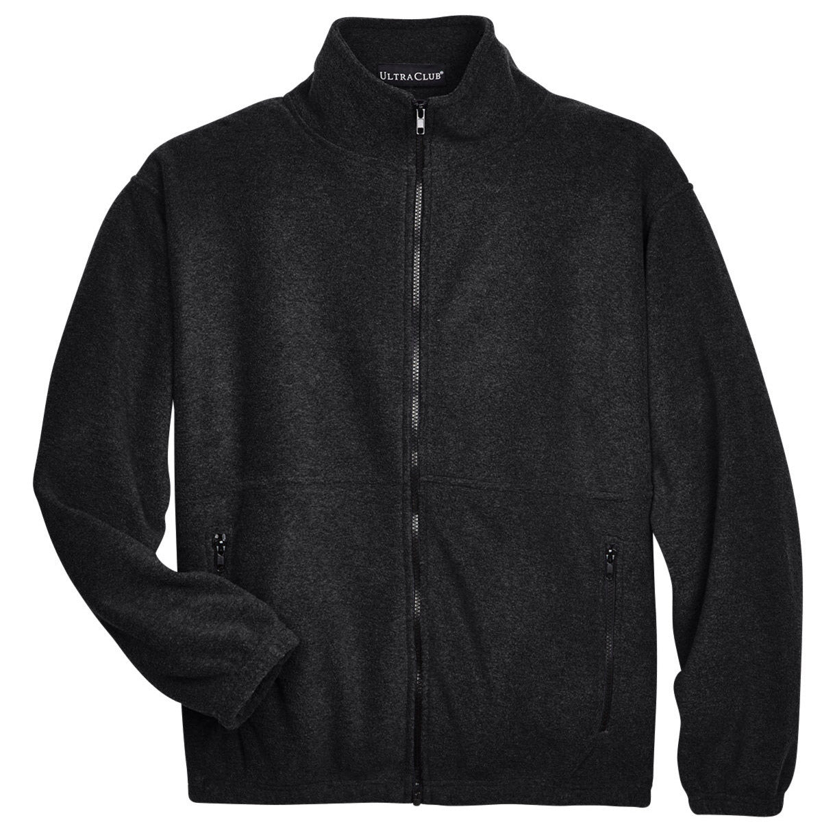 Black Jackets - UltraClub - Warm Fleece Fabric