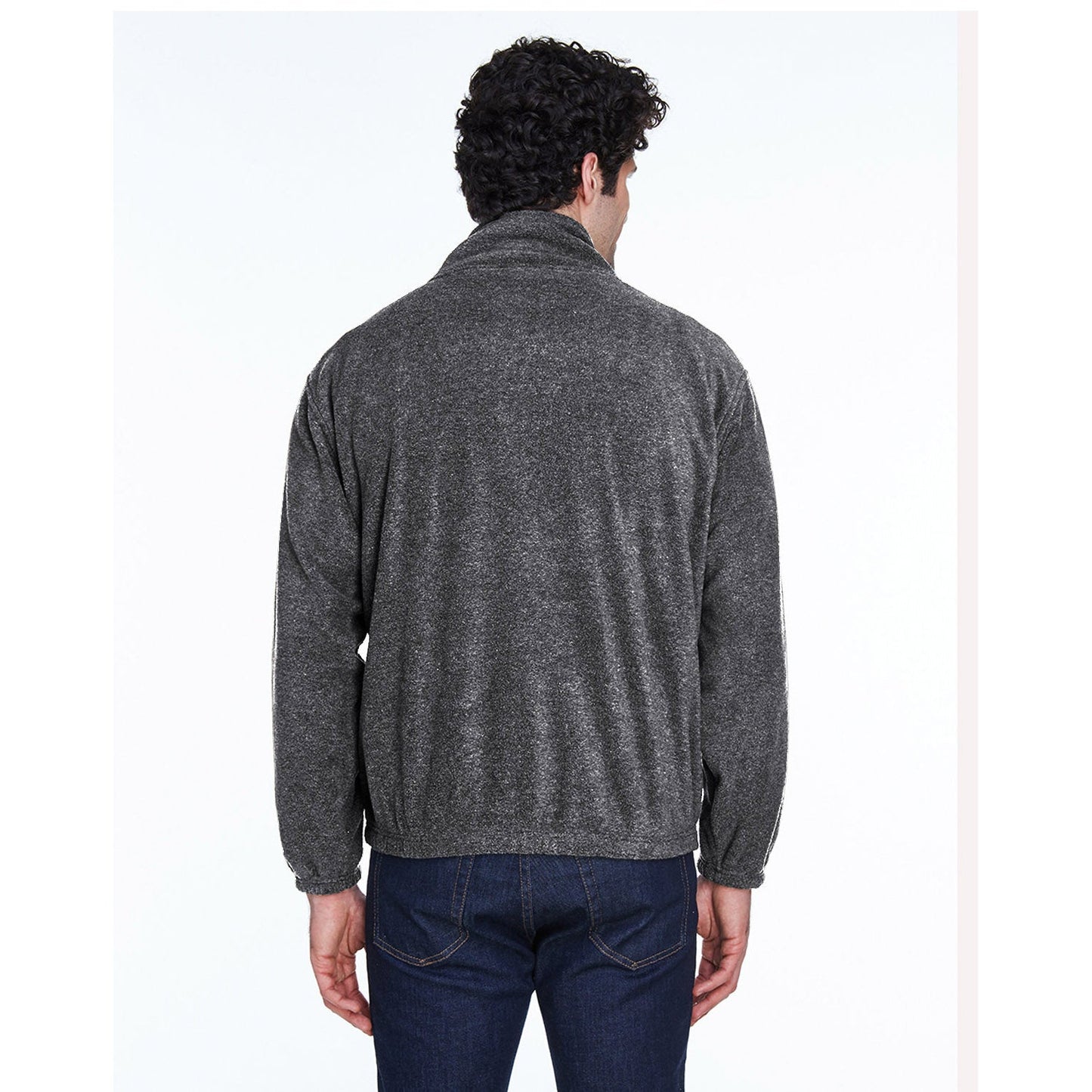 Black Jackets - UltraClub - Warm Fleece Fabric