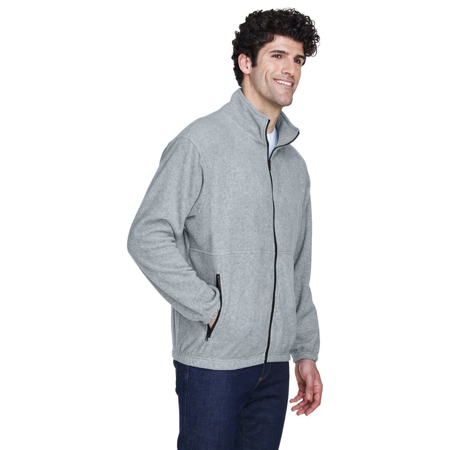 Black Jackets - UltraClub - Warm Fleece Fabric