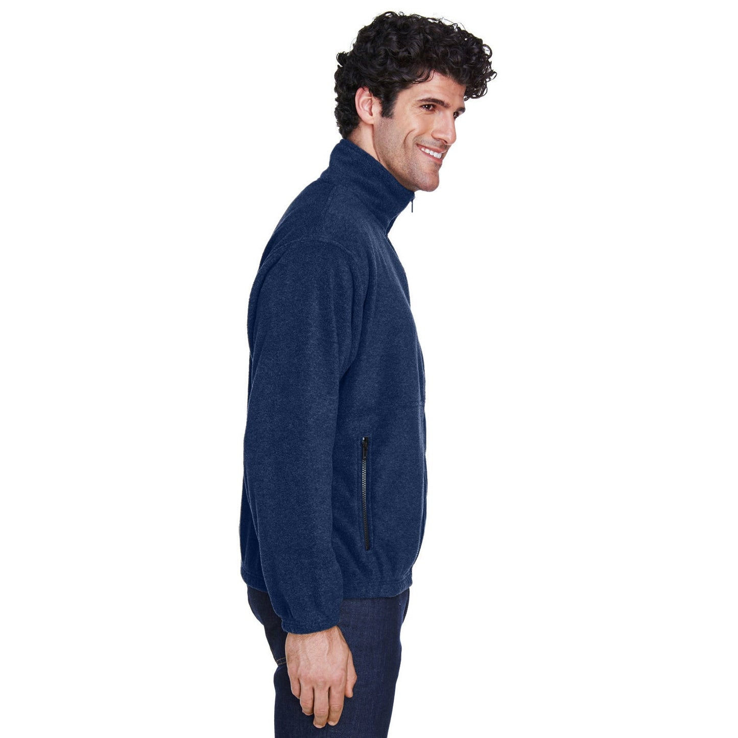 Black Jackets - UltraClub - Warm Fleece Fabric