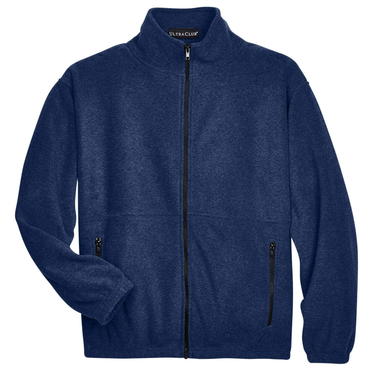 Black Jackets - UltraClub - Warm Fleece Fabric