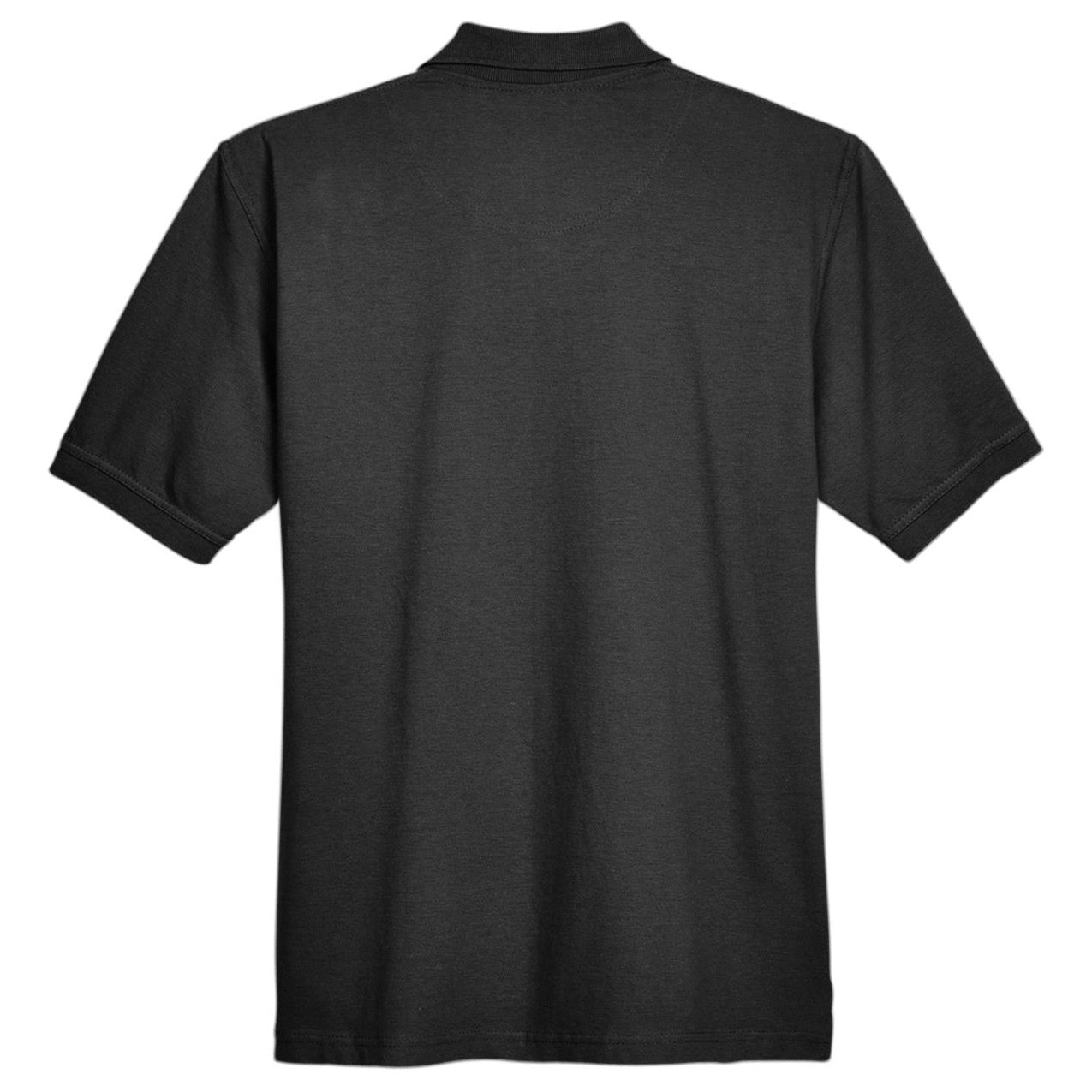 Black Polo Shirt - UltraClub - Classic Fit