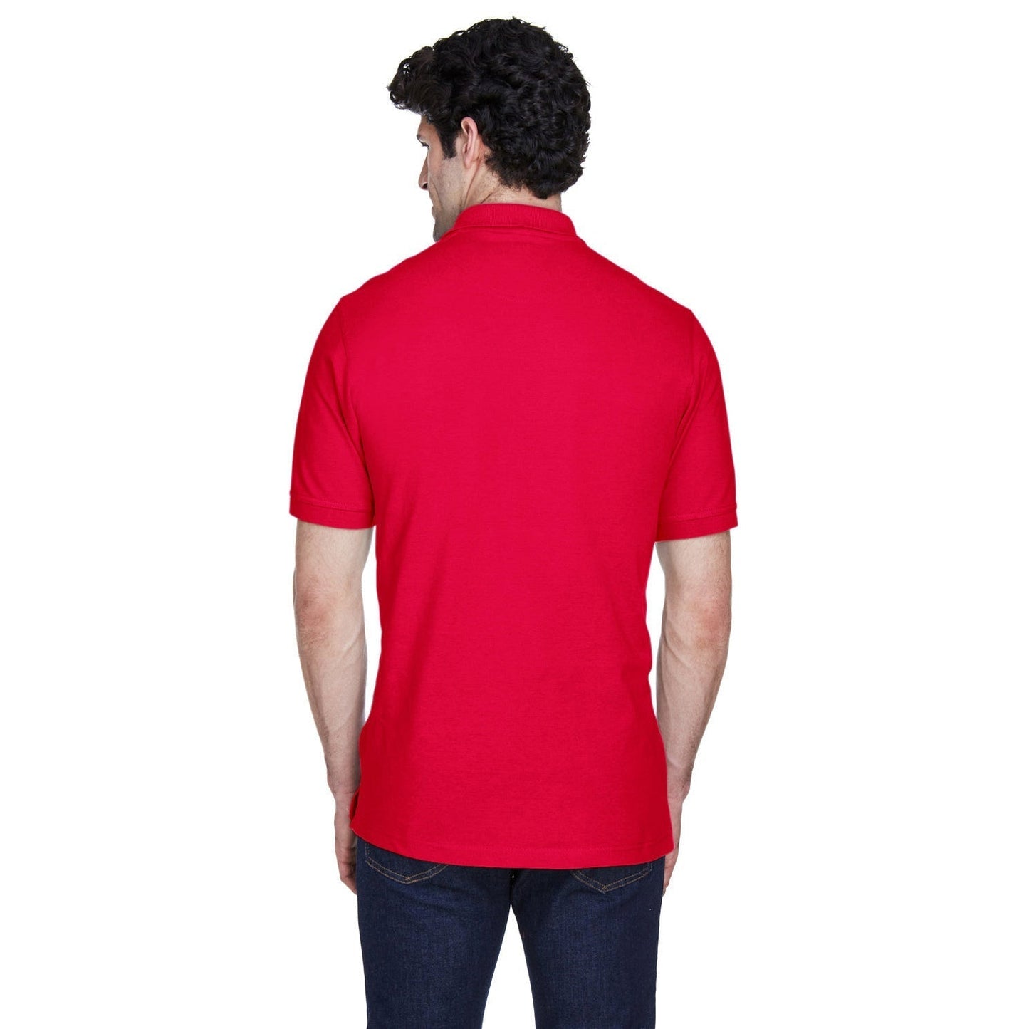 Black Polo Shirt - UltraClub - Classic Fit