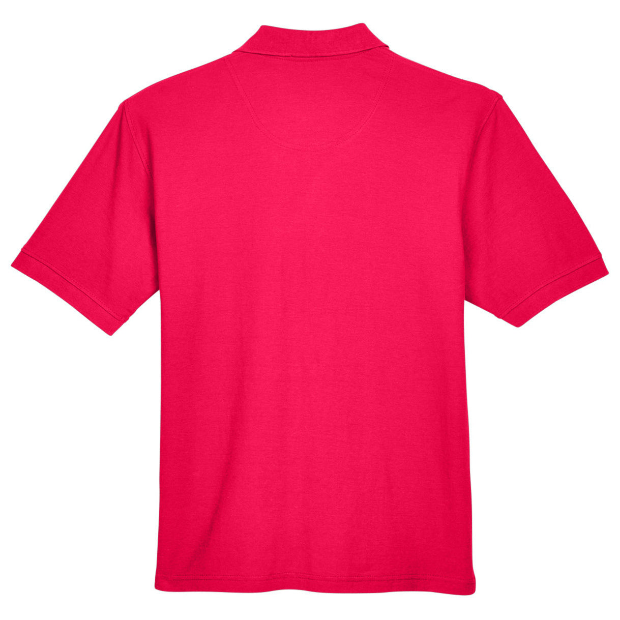 Black Polo Shirt - UltraClub - Stylish Pique Design