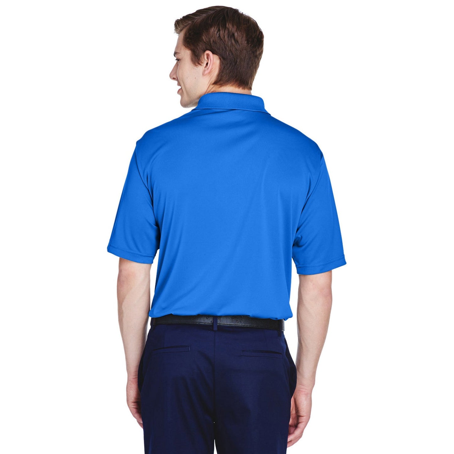 Black Polo Shirt - UltraClub - Moisture-Wicking