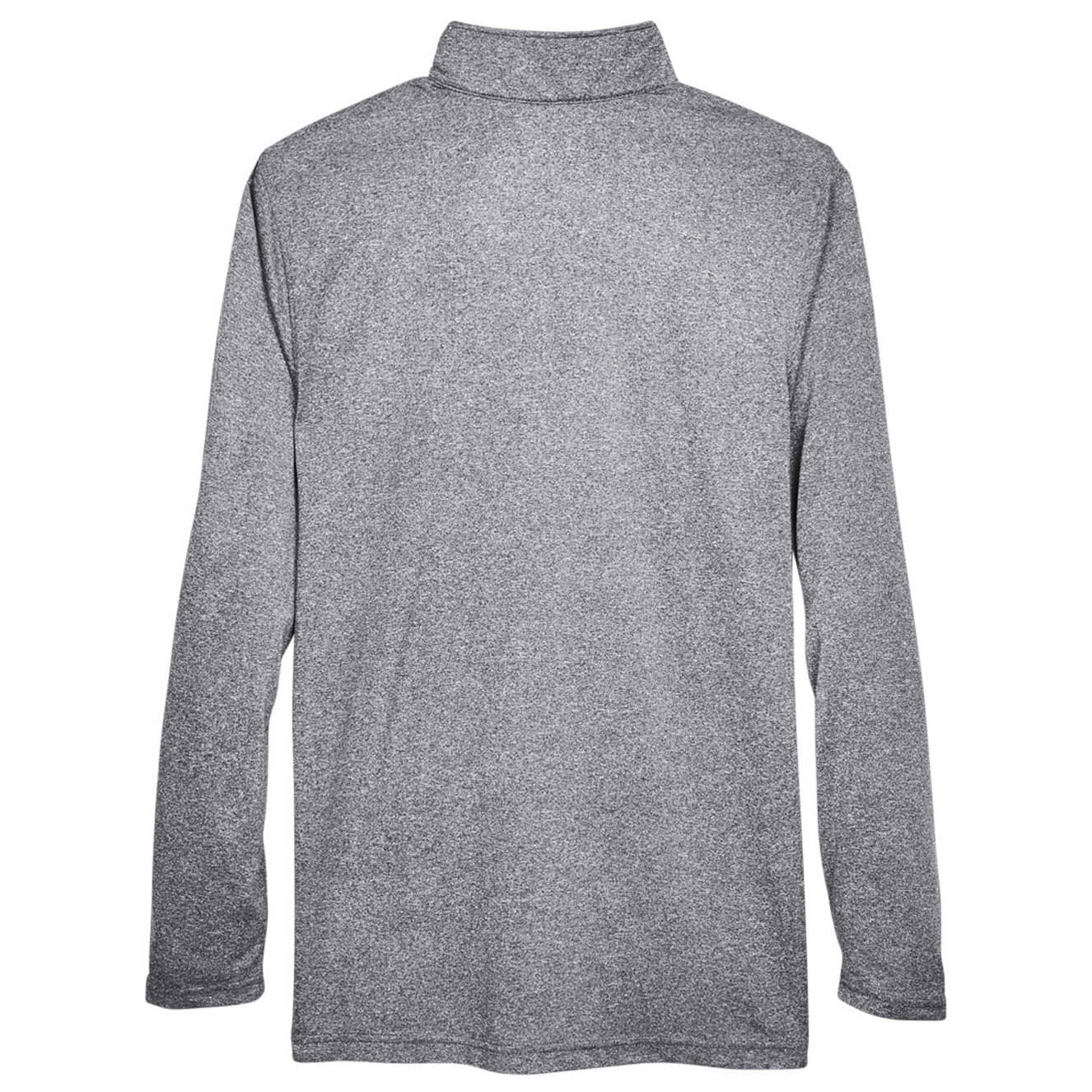 Black Heather Sweatshirt - UltraClub - Moisture-Wicking