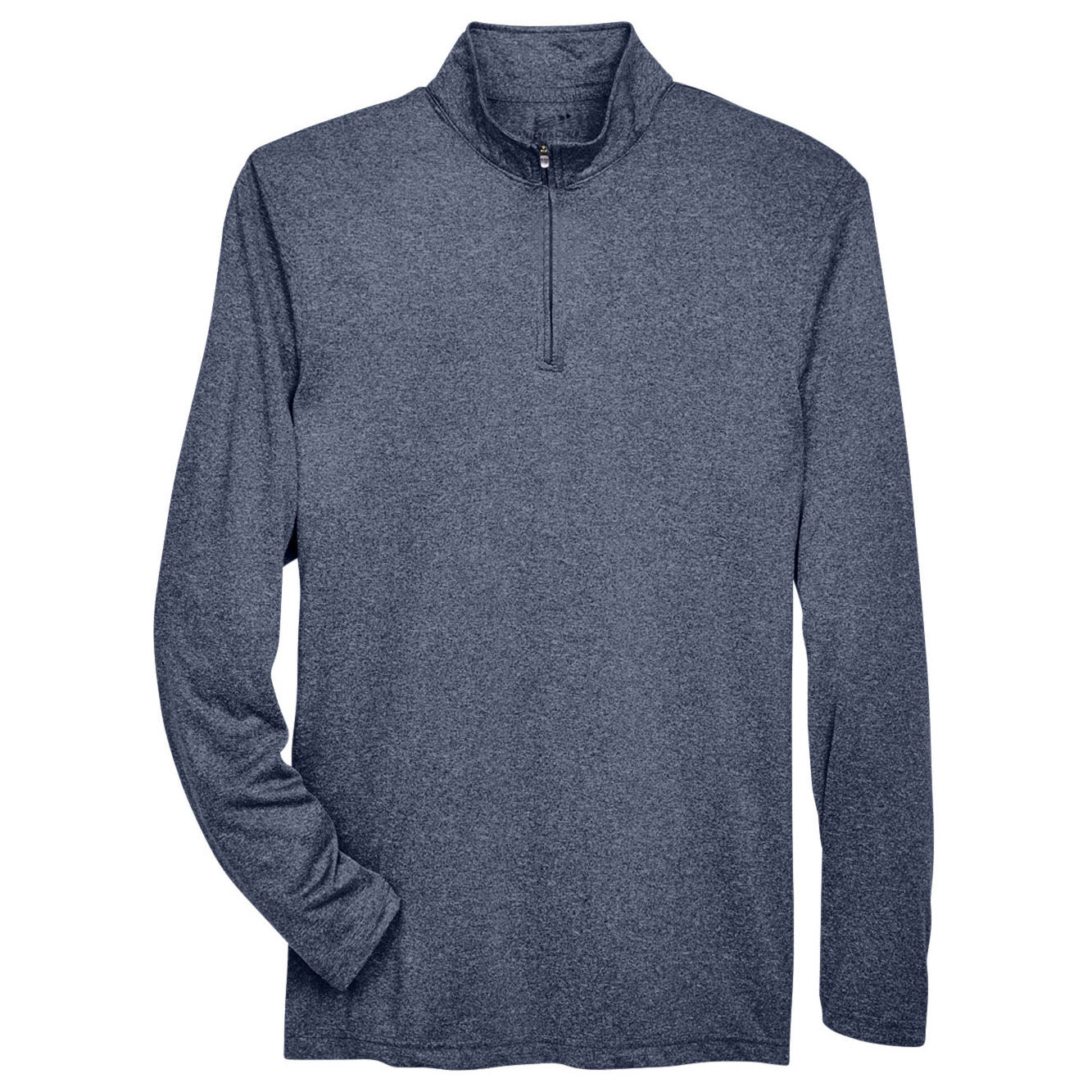 Black Heather Sweatshirt - UltraClub - Moisture-Wicking
