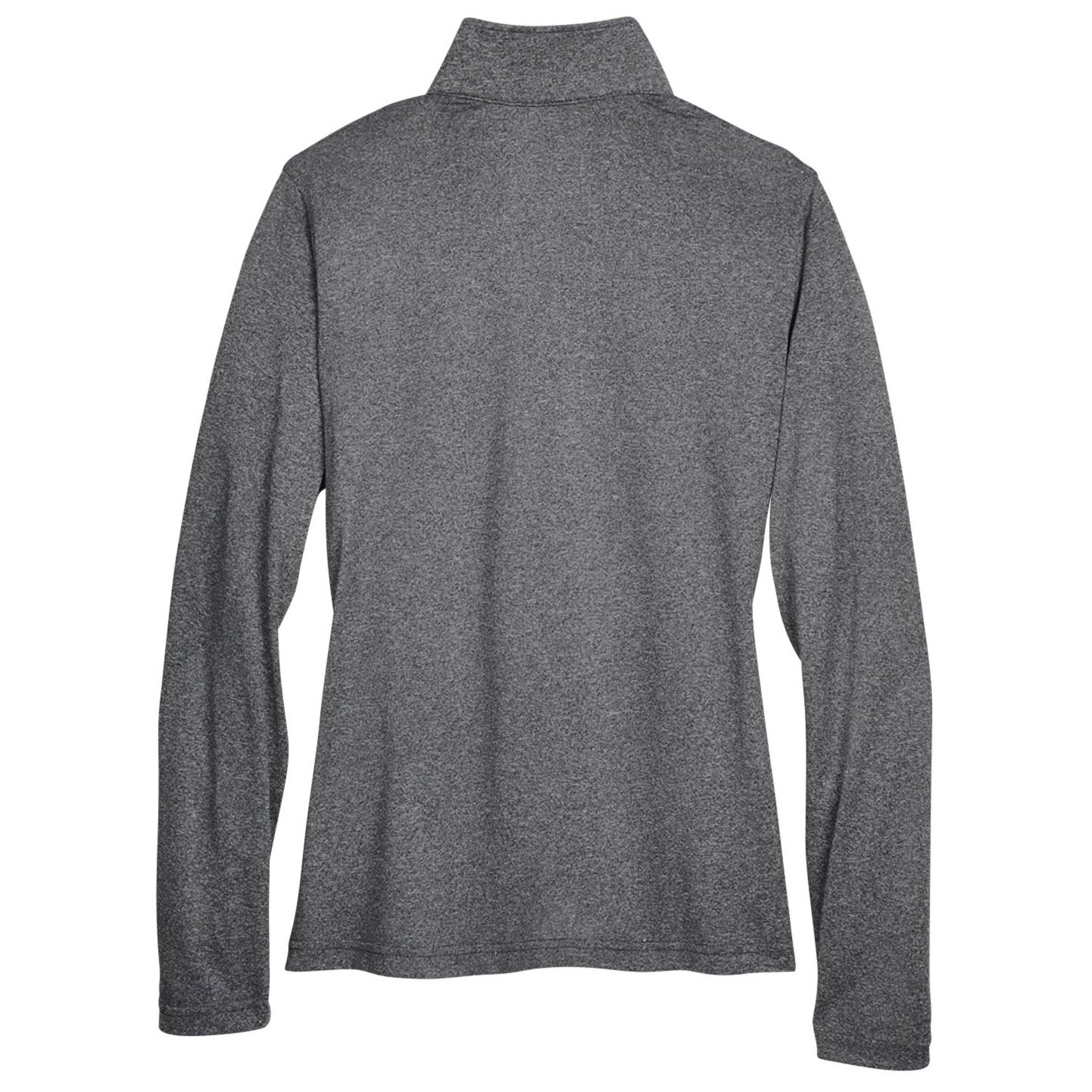 Black Heather Sweatshirt - UltraClub - Moisture Wicking