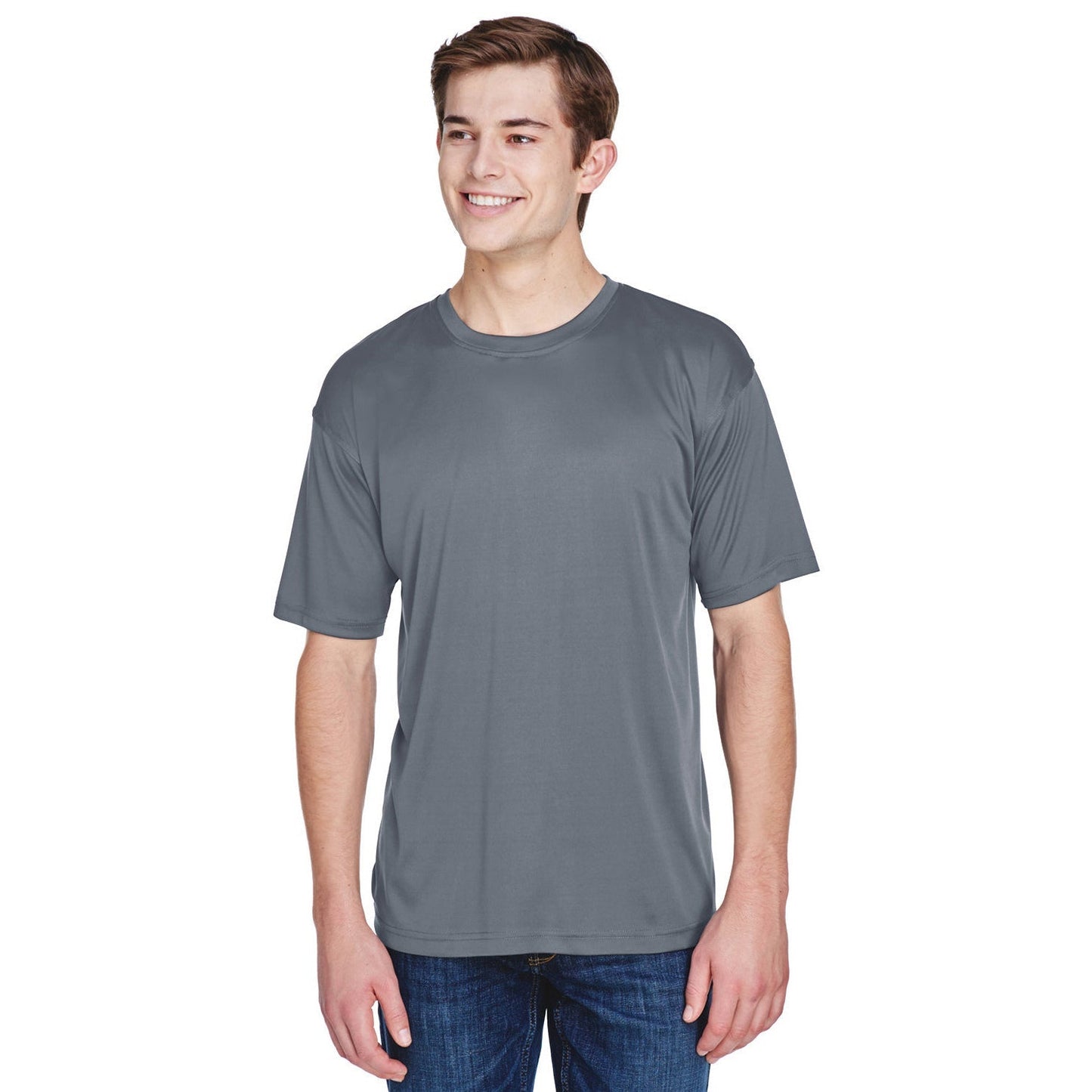 Black T-Shirts - UltraClub - Moisture-Wicking Performance