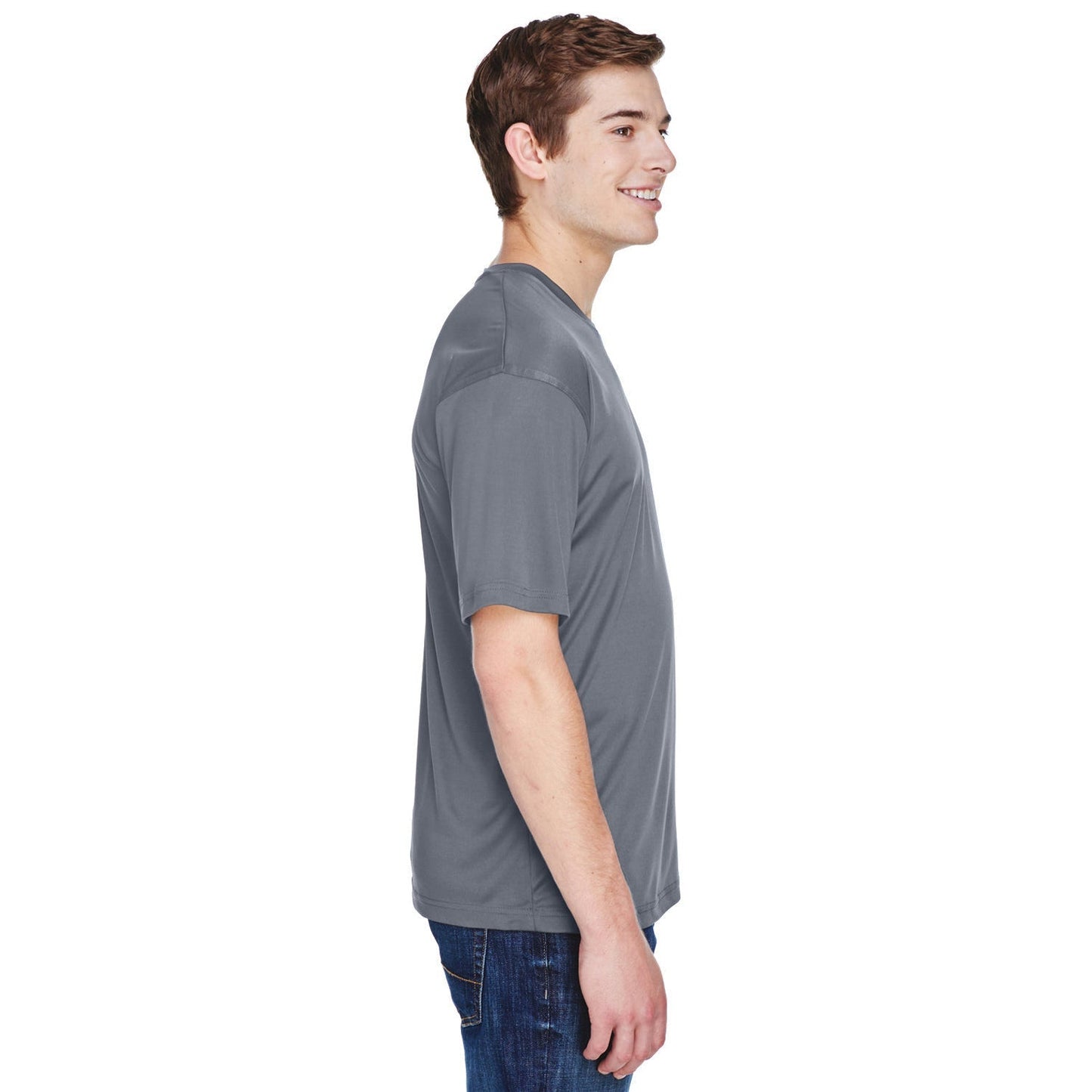 Black T-Shirts - UltraClub - Moisture-Wicking Performance