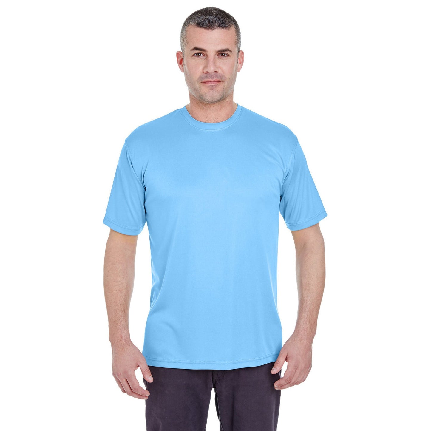 Black T-Shirts - UltraClub - Moisture-Wicking Performance